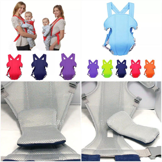 Adjustable Infant Baby Carrier Light Blue