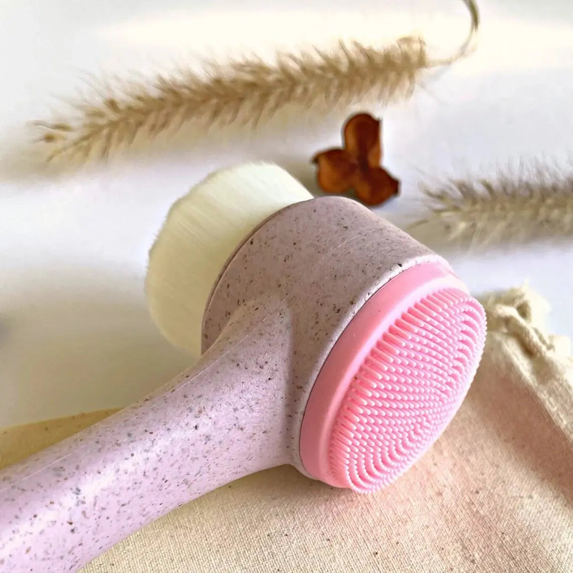 Double Side Facial Cleansing Brush | Soft Face Brush | Extra Soft Face Brush | Skincare Gift For Her redecor