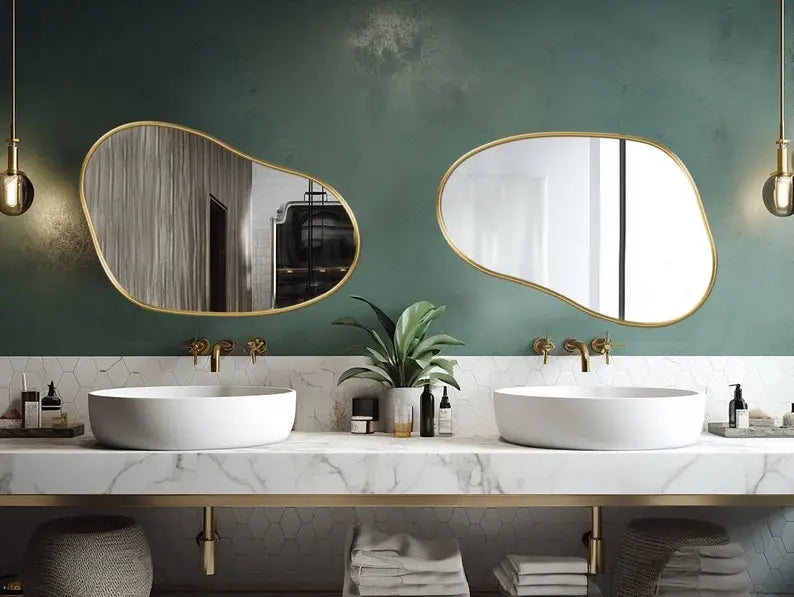 Pond Acrylic Mirror | Modern Acrylic Mirror | Unique & Timeless Design for Any Decor redecor